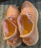 阿迪達(dá)斯yeezy350全透火山橙椰子夏日透氣男女休閑鞋GW2870  44 曬單實(shí)拍圖