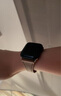 ROMISS適用于iwatch蘋(píng)果手表表帶apple watch S11/10/9/8/7表帶意大利荔枝紋真皮腕帶高級感輕奢手表鏈 風(fēng)衣灰（小蠻腰女款） (S) 40/41/42表盤(pán)通用-銀色表扣 曬單實(shí)拍圖