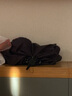 天堂 加大雨傘三折 晴雨兩用商務傘經典格紋10骨大雨傘男女 黑色 曬單實拍圖