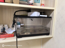 闊庭魚缸懶人魚缸家用客廳辦公室金魚缸過濾魚缸黑色款 曬單實拍圖