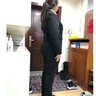 豪耀職業(yè)裝西裝外套女裝加肥加大碼胖妹妹女士秋冬大學(xué)生面試商務(wù)正裝 西裝 6XL 碼（重160-170） 曬單實(shí)拍圖