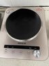 九陽(yáng)（Joyoung）電磁爐凹面電磁爐電磁灶電陶爐家用3500W大功率猛火多功能電池爐深凹弧面凹灶N3501 N3501灰色【3500W猛火凹灶+贈炒鍋】 曬單實(shí)拍圖