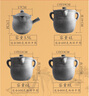 匠仁滎經(jīng)砂鍋老式中藥鍋藥壺煎藥中藥砂鍋陶土大容量砂鍋熬煎藥無涂層 耐高溫600g中藥已開鍋 6L 曬單實拍圖
