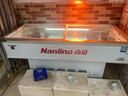 南凌（Nanling）【全銅管】展示柜冷藏保鮮柜島柜臥式冰柜商用大容量海鮮柜燒烤麻辣燙冷凍柜冰鮮展示柜 長(cháng)1.8米丨平面丨全銅管制冷丨不銹鋼內膽 曬單實(shí)拍圖