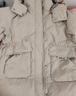 雅鹿羽絨服女中長(cháng)款2025冬季加厚抗寒保暖新時(shí)尚款情侶款連帽外套女 曬單實(shí)拍圖