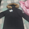 駱駝（CAMEL）戶外極寒派克工裝毛領(lǐng)情侶款羽絨服保暖加厚中長款外套 曬單實(shí)拍圖