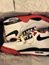 耐克（NIKE）官方艦店男鞋秋季運(yùn)動(dòng)鞋AIR FLIGHT 89氣墊休閑鞋AJ4兄弟跑步鞋 白/黑/大學(xué)紅/AJ4兄弟款 42 曬單實(shí)拍圖