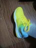 李寧孫穎莎同款乒乓球鞋2025新款透氣防滑耐磨國家隊乒乓球比賽訓練鞋 奇異果黃/月白藍 38 曬單實(shí)拍圖