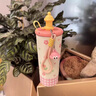 鴻迪保溫杯女生高顏值可愛大容量帶吸管水杯子學(xué)生上學(xué)專用便攜冰霸杯 粉色貓舍 700ml 【316不銹鋼+雙飲+獨立茶倉】 曬單實拍圖