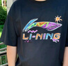 李寧短袖T恤文化衫男子夏季LOGO字母印花圓領(lǐng)運(yùn)動(dòng)服AHSU745 曬單實(shí)拍圖