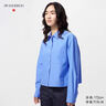 優(yōu)衣庫【超品好價(jià)】女裝/男女同款牛津紡箱型襯衫/長(cháng)袖襯衣479974 479974/64湖藍色 S /155/80A 曬單實(shí)拍圖