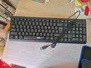 聯(lián)想（Lenovo）PW12有線(xiàn)鍵盤(pán)鼠標套裝商務(wù)辦公一體機筆記本臺式電腦家用學(xué)習經(jīng)典USB有線(xiàn)鍵鼠套裝黑色靜輕音鍵盤(pán) 商務(wù)黑【有線(xiàn)鍵鼠套裝】 曬單實(shí)拍圖