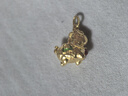 世紀緣珠寶古法黃金吊墜女999足金三花萌馬琺瑯點(diǎn)睛吊墜送女友禮物 3.69g三花萌馬吊墜【綠】 曬單實(shí)拍圖
