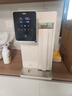 有逸（Unities）Uwater S5冷熱礦化臺式凈飲機凈水器直飲7L水箱反滲透免安裝玻璃純水壺奶油白 政府補貼 曬單實(shí)拍圖