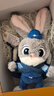 迪士尼（Disney）瘋狂動(dòng)物城朱迪玩偶斜挎包毛絨玩具教師節禮物女孩生日禮物女朋友 曬單實(shí)拍圖