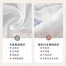 嫚熙（EMXEE）嬰兒口水巾寶寶圍嘴純棉紗布吃飯圍兜6層軟紗360度可旋轉(zhuǎn) 3條裝 曬單實拍圖