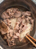 肉鮮廚師 安格斯M3谷飼原切牛肉片 凈重2斤 澳洲肥牛卷片雪花火鍋燒烤食材 曬單實(shí)拍圖