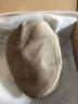Mr DUCK日本棉麻秋季老錢風(fēng)鴨舌帽英倫復(fù)古八角報(bào)童帽 男女大頭圍前進(jìn)帽 MS226161-卡其色（防水面料） M （適合55-57cm頭圍） 曬單實(shí)拍圖
