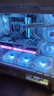 瓦爾基里（VALKYRIE）VK03 WHITE 白色 ATX 游戲電腦臺(tái)式機(jī)箱 支持360水冷 6.2吋觸摸屏 270°海景房 曬單實(shí)拍圖