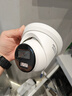 HIKVISION?？低暠O(jiān)控攝像頭400萬2K高清全彩夜視poe供電AI人形檢測可對講商超室內外半球K34HV2-LT 2.8MM  曬單實拍圖