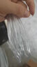 魚(yú)躍（yuwell）氧氣機通用家用老人吸氧管氧氣管鼻吸管鼻氧管制氧機一次性軟管 2米鼻氧管[3根獨立包裝] 曬單實(shí)拍圖