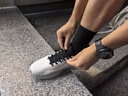喬丹男鞋跑步鞋悅雨皮面運(yùn)動鞋青少年革面防水保暖輕便減震跑鞋 象牙白/影青色 42 曬單實(shí)拍圖