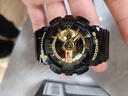 卡西歐（CASIO） G-SHOCK 卡西歐黑金運(yùn)動(dòng)男士手表石英電子表送男士友禮物禮物 GA-110GB-1APR-自動(dòng)LED照明 曬單實(shí)拍圖