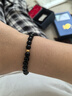 中國黃金轉(zhuǎn)運珠黑曜石手鏈女士足金光珠手串生日禮物送女友老婆結(jié)婚紀念日 足金光珠黑曜石手串【京速達】 曬單實拍圖