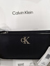 Calvin Klein時(shí)尚腋下包禮物通勤洋氣包包金屬字母拉鏈CK女包單肩法棍包DH3237 曬單實(shí)拍圖