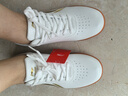 李寧（LI-NING）太極鞋新款軟皮輕質(zhì)透氣防滑牛筋底男女晨練表演八段錦武術(shù)運動鞋 ADBC012-1白色【經(jīng)典訓(xùn)練款】 37 曬單實拍圖
