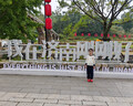 MQDMINI童裝女童長(cháng)袖T恤兒童秋裝2025新款女寶寶打底衫休閑上衣 A愛(ài)心狗米白 140 曬單實(shí)拍圖