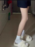 莫代爾雙層光腿神器秋冬裸感連體褲襪膚色自然加絨假透肉打底褲襪 曬單實拍圖