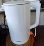 蘇泊爾（SUPOR）電水壺 雙層防燙燒水壺熱水壺1.7L 全鋼無(wú)縫內膽304不銹鋼電熱水壺大容量 SW-17J418 曬單實(shí)拍圖