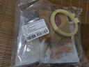 風(fēng)之草平安符十字繡自己繡隨身香囊刺繡材料包diy手工制作禮物香包掛件 平安櫻花粉掛繩款非成品 【艾草+工具繡繃+禮盒】 曬單實拍圖