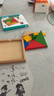 得力（deli）七巧板一年級磁性智力拼圖小學(xué)生教具經(jīng)典幾何圖形狀認知木質(zhì)拼板 【櫸木款】中號12cm 贈圖案教程 曬單實(shí)拍圖