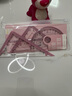 得力（deli）學(xué)生考研文具高考中考考試繪圖套尺(直尺*1+三角尺*2+量角器*1)套裝 開學(xué)文具 曬單實拍圖