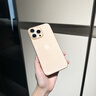 圖璐璐【自帶鏡頭膜】適用蘋果16/15Promax手機殼iPhone14pro全包防摔13PM男超薄磨砂plus新款散熱保護套 【沙漠金】超薄-散熱-防指紋 蘋果16Promax【自帶鏡頭膜】 曬單實拍圖
