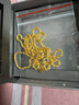 周大福麻花鏈 足金黃金素鏈項鏈(工費460)45cm 約8.8g EOF1128 曬單實拍圖