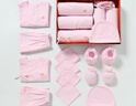 貝瑞加（Babyprints）新生兒禮盒嬰兒衣服寶寶禮物滿(mǎn)月春節送禮套裝新年見(jiàn)面禮13件 藍 曬單實(shí)拍圖