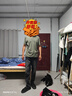 馬登工裝美式高街水洗做舊牛仔褲灰色直筒微錐蘿卜褲休閑長褲子男夏秋 水洗灰 34 曬單實拍圖