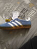 阿迪達斯 （adidas）女 三葉草系列 GAZELLE INDOOR W 低幫休閑鞋 HQ8717 藍色  41  曬單實拍圖