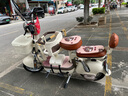 愛(ài)瑪電動(dòng)自行車Q豆48V24Ah鋰電電池續(xù)航70km甜美簡(jiǎn)易踏板 新茶白 曬單實(shí)拍圖