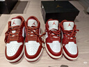 NIKEJordan耐克喬丹AJ1板鞋男子運動鞋紅色低幫緩震553558-166 44 曬單實拍圖