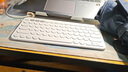 羅技（Logitech）時(shí)尚系列 K380 鍵盤(pán) 藍牙辦公鍵盤(pán) 無(wú)線(xiàn)鍵盤(pán) 女友 便攜超薄鍵盤(pán) 筆記本鍵盤(pán) 芍藥白 曬單實(shí)拍圖