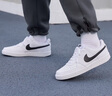 NIKE 官方正品 AIR FORCE 1 LE (GS) 兒童空軍一號低幫純白休閑運動鞋 DH2920-111 38.5 曬單實拍圖