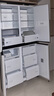 美的（Midea）餐邊柜427零嵌入式冰箱45cm超薄十字四開(kāi)門(mén)除菌三循環(huán)節能風(fēng)冷無(wú)霜家用超薄電冰箱國家補貼20% BCD-427WUSGPZM月光米 曬單實(shí)拍圖