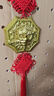 獅咬劍 全銅獅子八卦鏡虎頭牌獸頭掛件睚眥門(mén)神擺件獅子咬劍 B款中號獅咬劍（精工壓鑄款） 曬單實(shí)拍圖