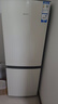 海爾（Haier）冰箱出品雙開(kāi)門(mén)二門(mén)177升冰箱家用小型冰箱租房省電不占地冷藏冷凍統帥家用小冰箱 以舊換新 177升雙門(mén)冰箱節能省電 兩天約用1度電 曬單實(shí)拍圖