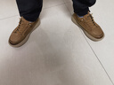 百麗戶(hù)外休閑鞋男25秋季新款牛皮革厚底工裝板鞋A2137CM5【預售】 黃棕-單里 42 (260mm) 曬單實(shí)拍圖