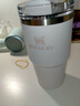 STANLEY網(wǎng)紅吸管杯水杯保溫杯大容量辦公車載不銹鋼杯子591ML-晶粉色七夕 曬單實(shí)拍圖